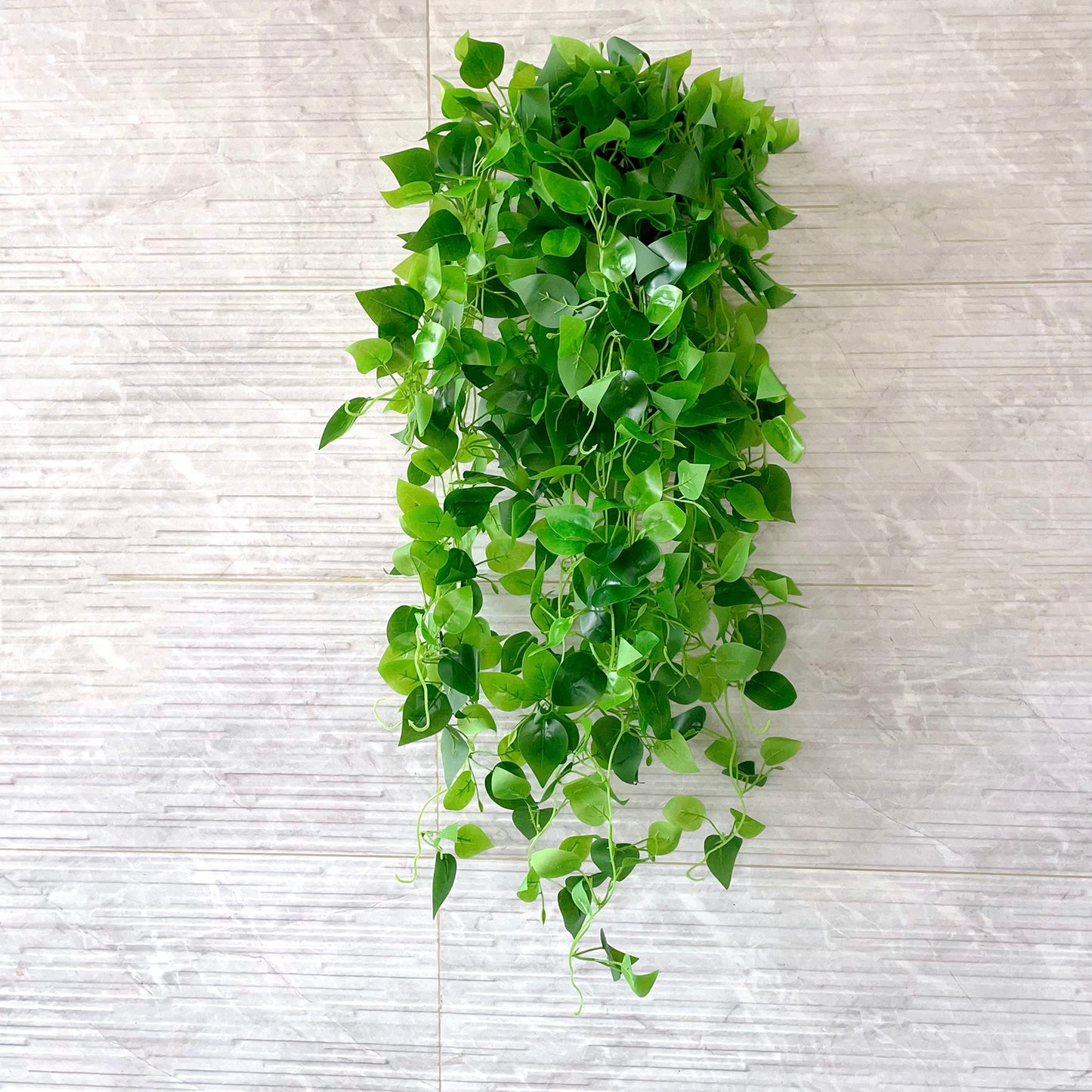 3 Pack Green Pothos Artificial Ivy Vine Hanging Plants - 3ft Green Silk Leaves Garland