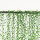3.5ft artificial ivy greenery garland with weeping willow leaves, vibrant green.