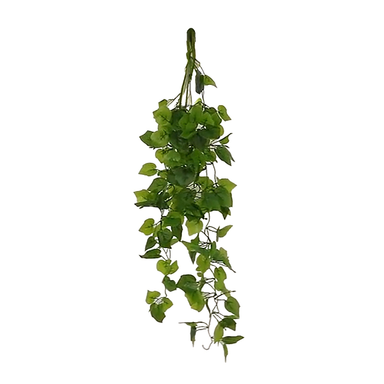 3ft artificial greenery with cottonwood leaves in vibrant green.