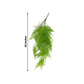 10 Pack Artificial Hanging Fern Bushes – 32" Asparagus Fern Trailing Plants for Green Wall, Vertical