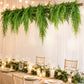 10 Pack Artificial Hanging Fern Bushes – 32" Asparagus Fern Trailing Plants for Green Wall, Vertical