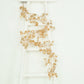 6.5ft metallic gold artificial ivy leaves garland for decor