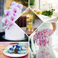 Pink artificial silk orchids for DIY crafts and floral arrangements.