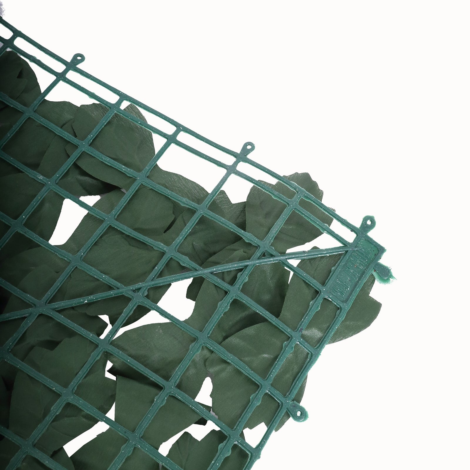 12 Pack Dark Green Artificial Ivy Hedge Privacy Screen Fence Wall Panel, Faux Leaf Greenery Backdrop Garden Decor - 32 Sq. ft.