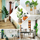 3ft Faux Potted Bird of Paradise Plant - Green decor for home and office.
