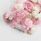 Pre-Arranged Silk Flower Table Runner 40"x16" – Mix Blush Roses, Hydrangeas & Baby's Breath for Wedd