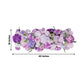Pre-Arranged Silk Flower Table Runner 40"x16" Mixed Lavender Lilac – Roses, Hydrangeas, Chrysanthemums & Peonies for Wedding Table & Arch Decor