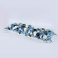 Pre-Arranged Silk Flower Table Runner 40"x16" Light Blue – Artificial Roses, Peonies, Hydrangeas & C