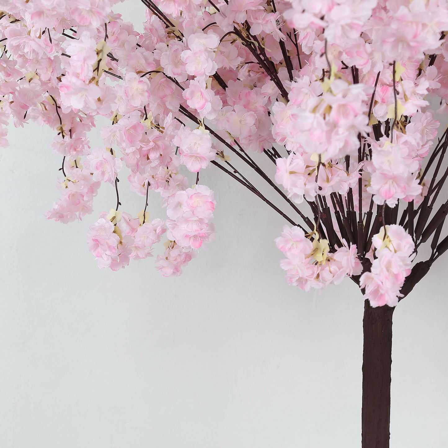 5ft Artificial Cherry Blossom Tree Blush – Silk Sakura Wishing Tree with Sturdy Metal Base & Realistic Fiberglass Trunk