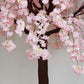 8ft Artificial Cherry Blossom Tree Blush – Silk Sakura Wishing Tree with Sturdy Metal Base & Realistic Fiberglass Trunk