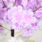 Silk Cherry Blossom Tree Centerpiece 3ft Lavender Lilac – Lifelike Artificial Sakura Wishing Tree wi
