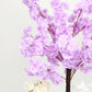 Silk Cherry Blossom Tree Centerpiece 3ft Lavender Lilac – Lifelike Artificial Sakura Wishing Tree wi