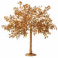 3ft Golden Faux Leaf Trees with Natural-Look Trunks – Floor Décor for Venues & Events