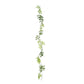 2 Pack 6ft White Artificial Wisteria Flower Garland Hanging Vines, Silk Floral Garland Wedding Arch Decor