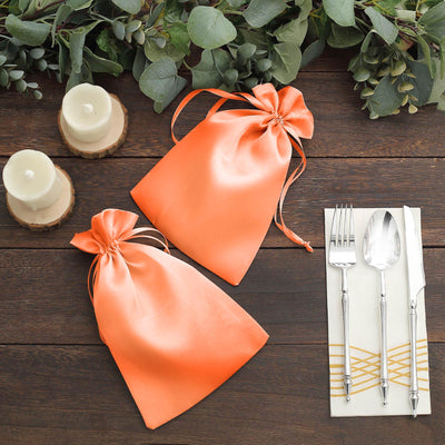 Why Choose TCFLinen for Peach Satin Favor Bags?