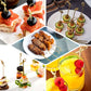 Eco-friendly bamboo cocktail sticks for parties, perfect for appetizers and drinks.