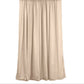 Nude chiffon polyester event curtain drapes, 10ftx10ft backdrop panels.