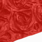 8 Feet x 8 Feet Red Satin Rosette Photography Fabric Drapes