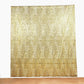 Gold geometric sequin event curtain drapes with satin backing.