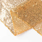 2 Pack Gold Sequin Event Curtain Drapes with Rod Pockets, Seamless Backdrop Event Panels - 8ftx2ft