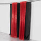 2 Pack Red Sequin Event Curtain Drapes with Rod Pockets, Seamless Backdrop Event Panels - 8ftx2ft