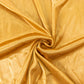Gold satin drape fabric, perfect for event backdrops and decorations.