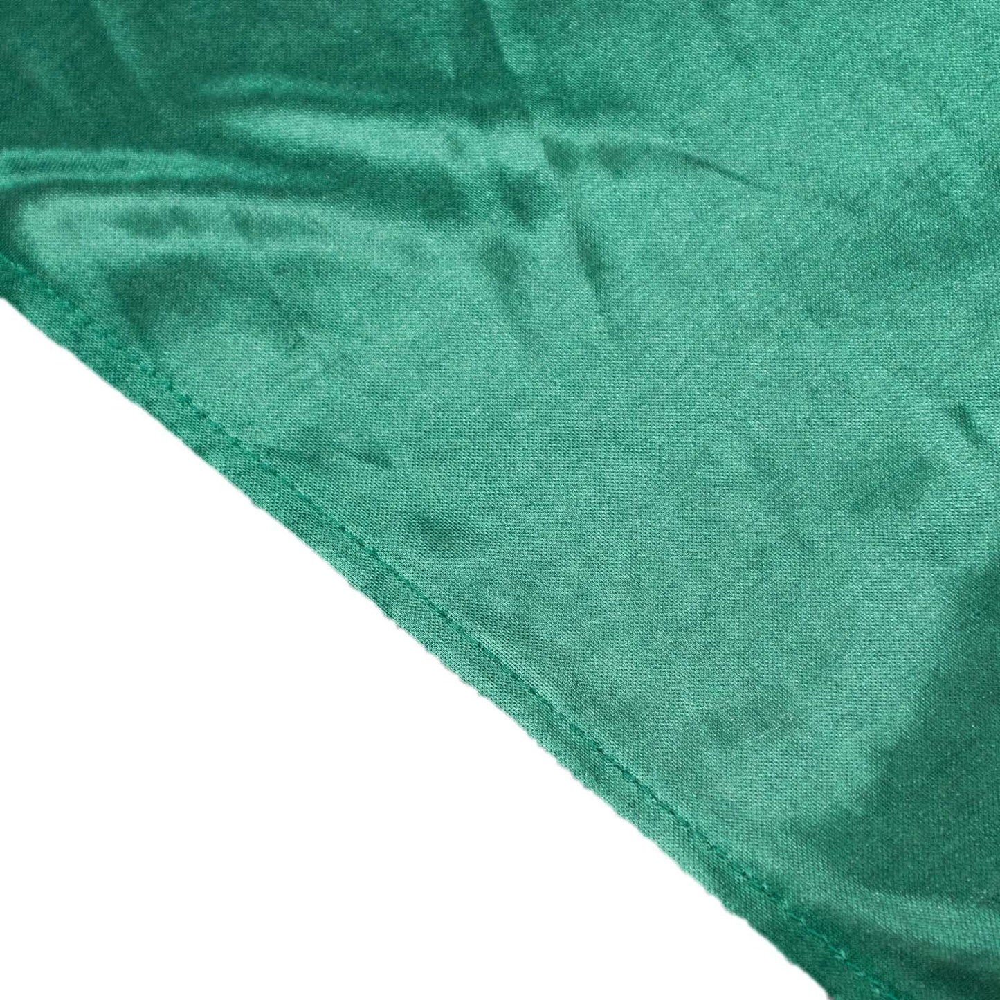 Hunter Emerald Green Satin Event Curtain Drapes
