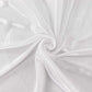 White satin event curtain drapes, glossy photo backdrop panel.