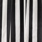 Black White Striped Satin Backdrop Curtain Drapery, Glossy Event Photography Background Room Divider Curtain Panel - 8ftx10ft