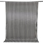 Black White Striped Satin Backdrop Curtain Drapery, Glossy Event Photography Background Room Divider Curtain Panel - 8ftx10ft
