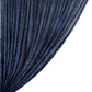 Navy blue metallic shimmer tinsel event curtain drapes backdrop panel.