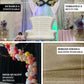 Royal blue metallic shimmer tinsel event curtain drapes backdrop panel.