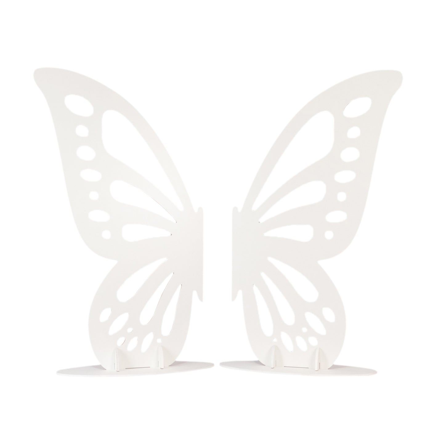 Large white butterfly wings backdrop photo prop, 4.5ft x 3.5ft.