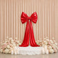 7ft Giant Red Bow Tie Décor for Backdrops – Wedding & Event Photo Booth Decoration