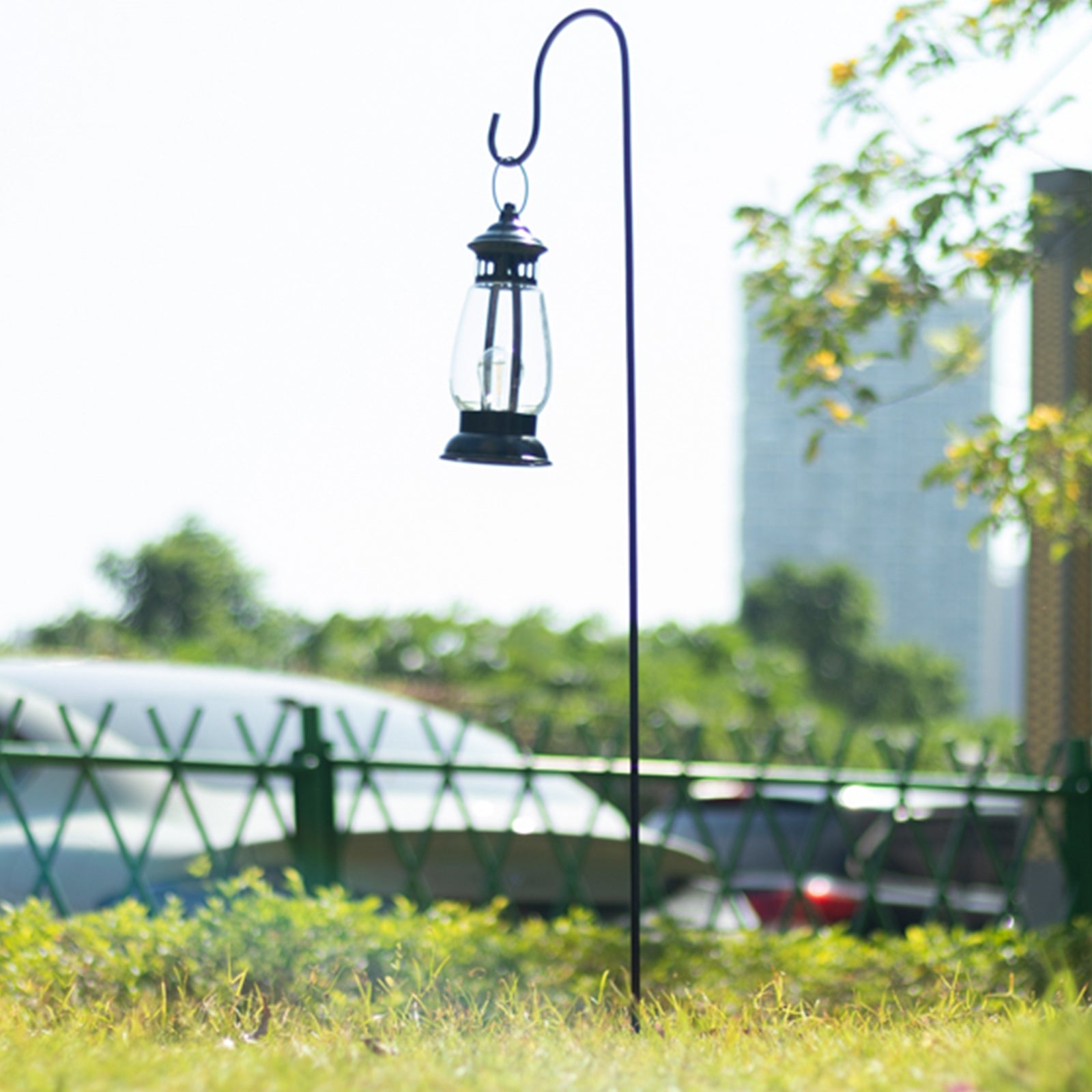 10 pk 46in Shepherds Hook Lantern Hangers | TCFLinen
