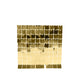 Ritzy gold square sequin wall backdrop panel for party décor.