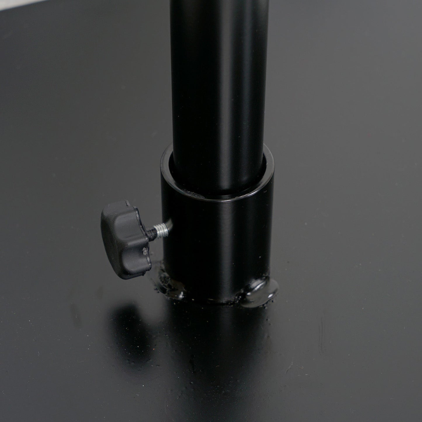 Black Heavy Duty Metal Backdrop Stand – 10ft x 20ft Pipe & Drape Adjustable Photography Background Stand with 3 Flat Steel Bases