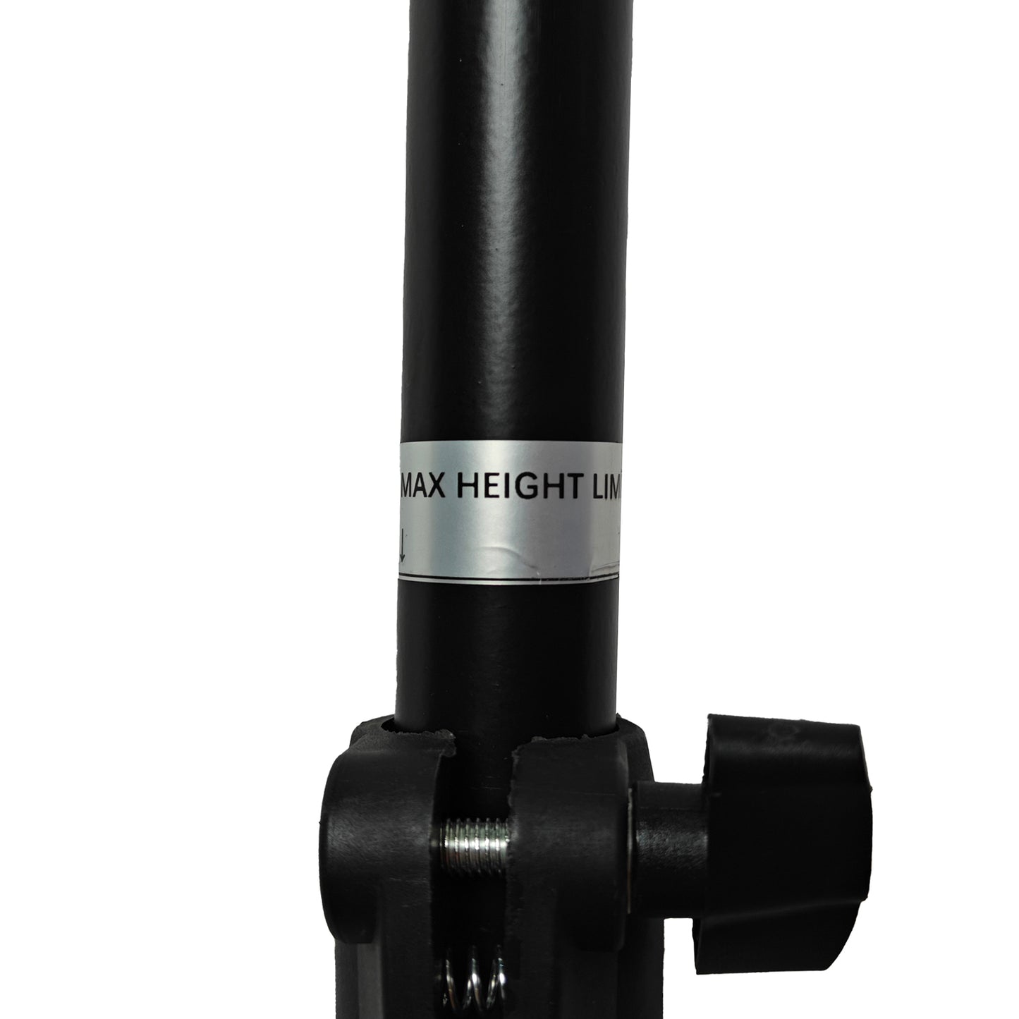 Black Heavy Duty Metal Backdrop Stand – 10ft x 20ft Pipe & Drape Adjustable Photography Background Stand with 3 Flat Steel Bases