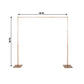 Gold Square Metal Backdrop Stand Kit