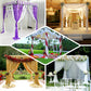 10ft | 4 Post DIY Photography Backdrop Stand, Wedding Arch Canopy Tent