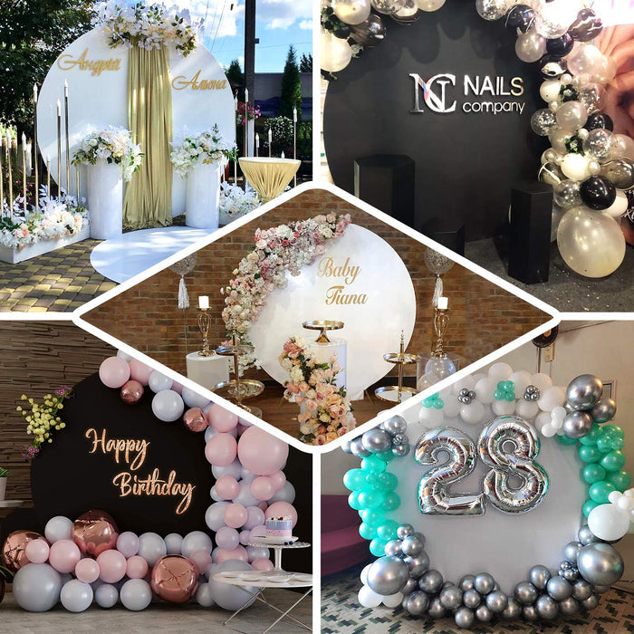 7.5ft White Rustic Wood Plank Pattern Stretch Fit Backdrop Stand Cover