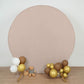 7.5ft Nude Round Spandex Fit Wedding Backdrop Stand Cover