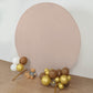 7.5ft Nude Round Spandex Fit Wedding Backdrop Stand Cover