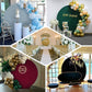 Metallic gold velvet wedding arch cover for elegant celebrations.