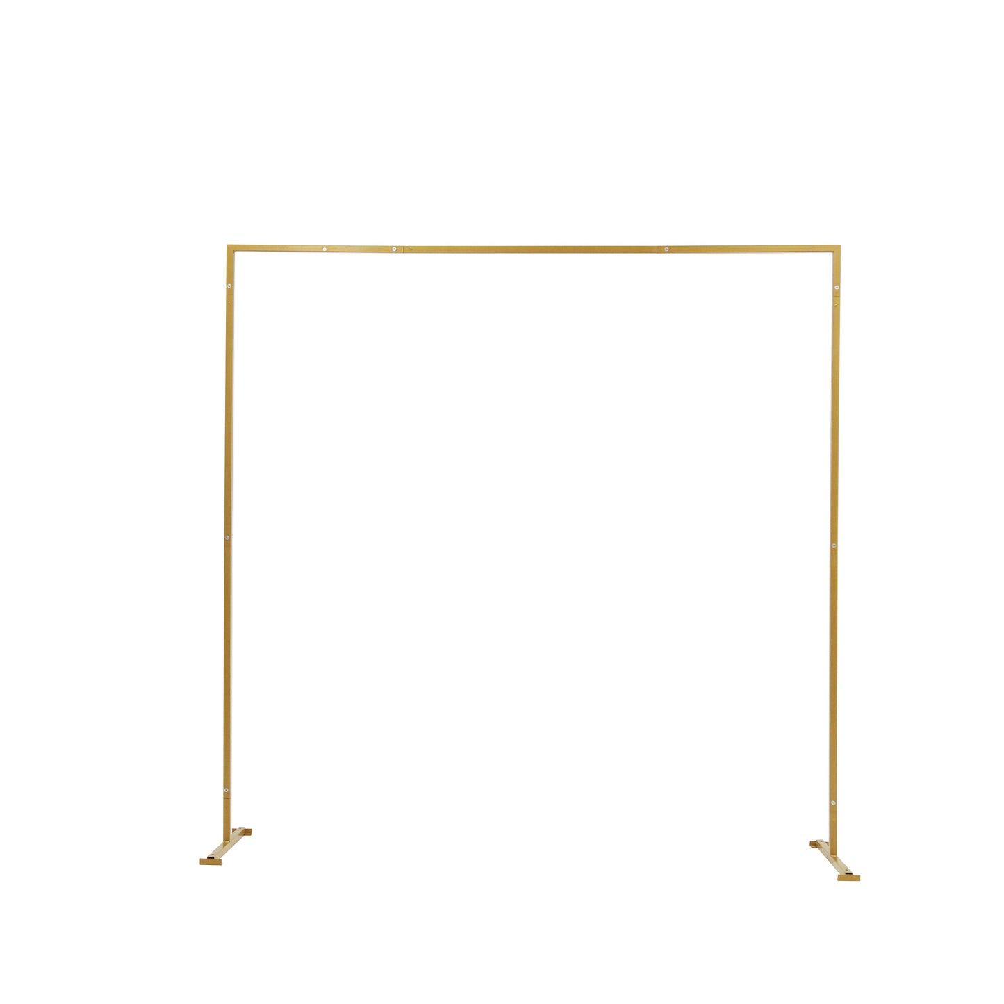 8ft Heavy Duty Metal Square Wedding Arch Photography Backdrop Stand