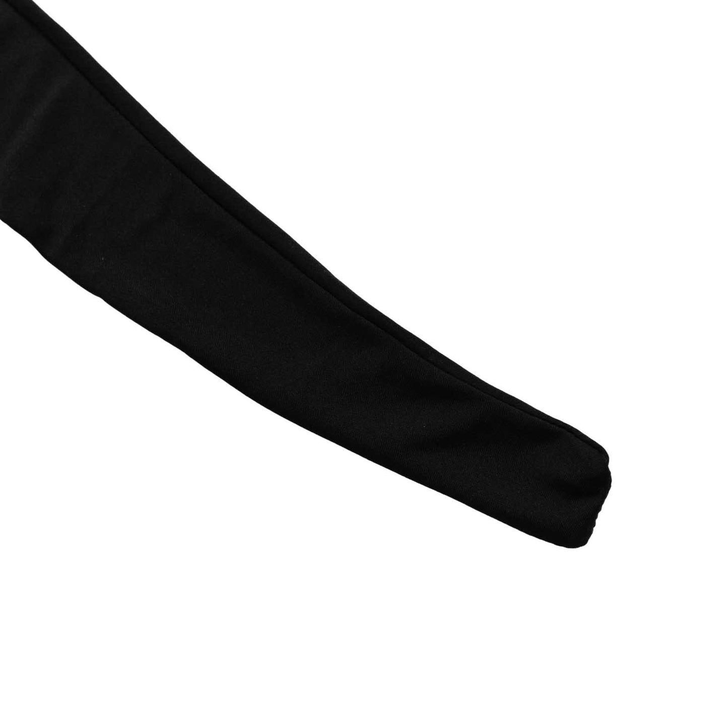 7.5ft Black Spandex Crescent Moon Wedding Arch Cover, Custom Fitted Chiara Backdrop Stand Cover