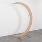 7.5ft Nude Spandex Crescent Moon Wedding Arch Cover, Custom Fitted Chiara Backdrop Stand Cover