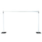 12ft Aluminum Adjustable Backdrop Stand with Heavy Steel Base Plate, Commercial Grade DIY Pipe and Drape Photography Background Frame