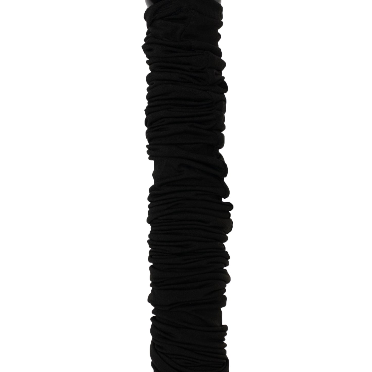 Black spandex pole cover for event setup and lighting use. #whtbkgd