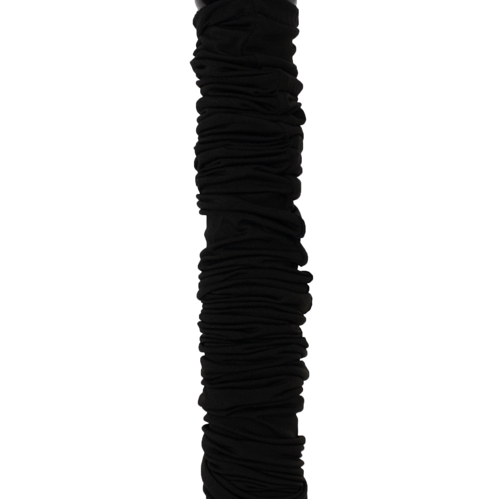 Black spandex pole cover for event setup and lighting use. #whtbkgd